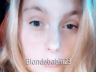 Blondebabiii23