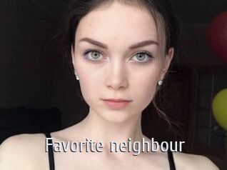 Favorite_neighbour