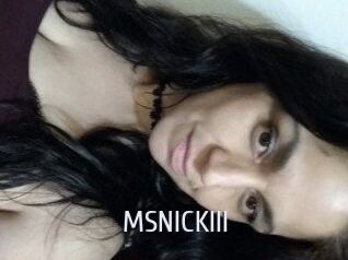 MSNICKIII