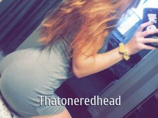 Thatoneredhead